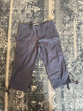 LOFT Drawstring Cargo Capris